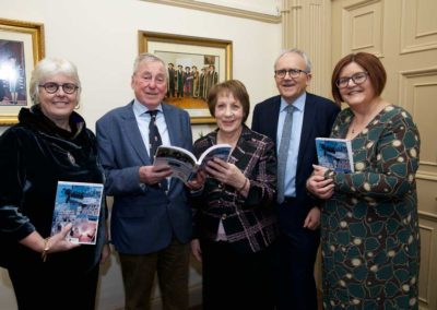 Prof Jane Ohlmeyer, Prof Maurice Manning, Phyllis Mitchell, Dr Brian Mooney, Dr Anne Looney